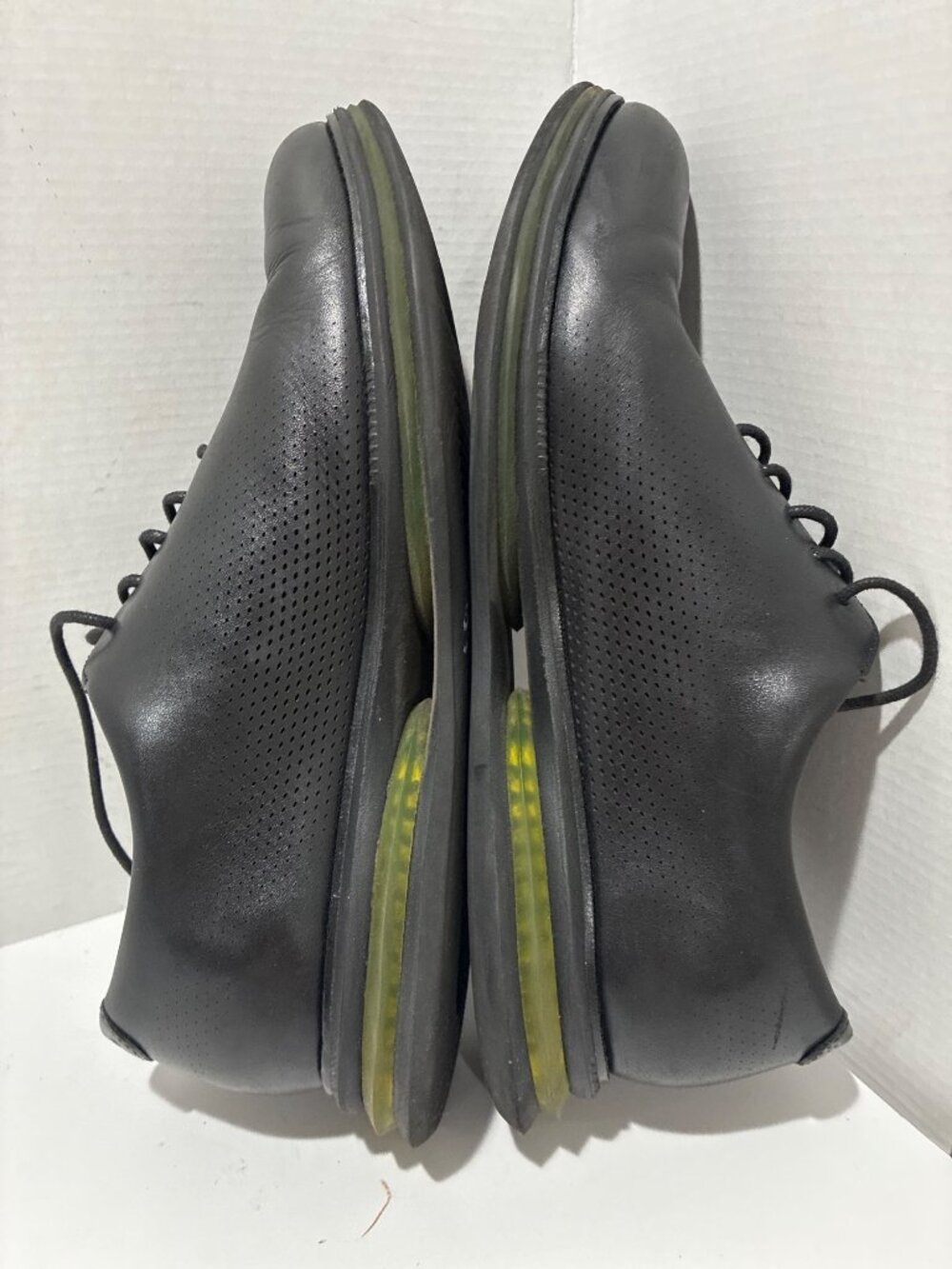 Cole Haan Øriginal Grand Energy Twin Wholecut Man Black Oxford shoes size 12 - Picture 4 of 6